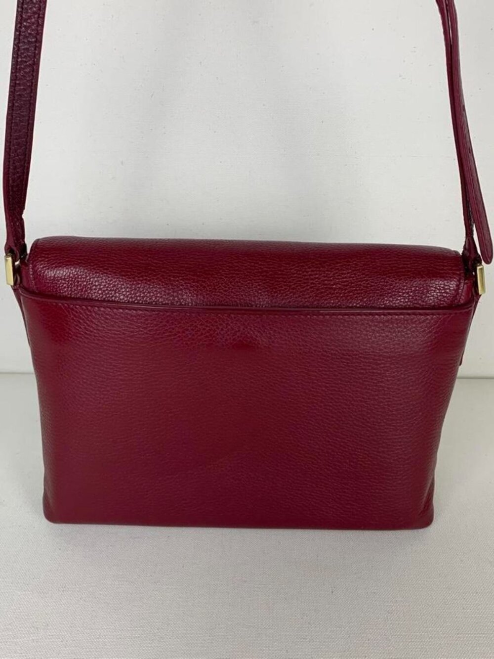 Tory Burch Burgundy Leather Crossbody Bag - Picture 4 of 8